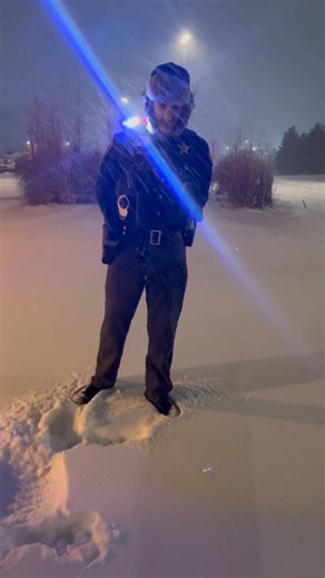 How does Deputy Willoby get his shift started? By making snow angels ❄️ Drop your pictures of the snow angels you have created recently in the comments below 👇 | Logan County Sheriff's Office
