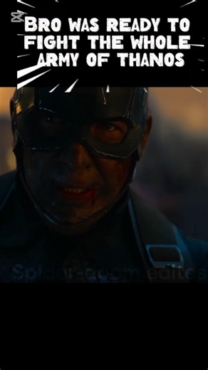 (The most courageous Avenger) bro is unstoppable 😱😱😲 #avengers #shorts