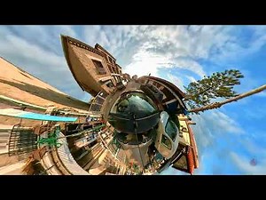 Tour de ville à Propriano en Corse de Capu Laurossu (Valinco) à Sartene en Timelapse mini planete