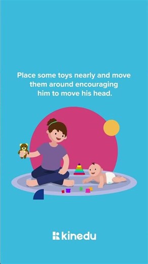 Activities to develop head control for babies 3 to 4 months