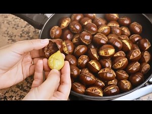 🔥 The Secret to PERFECT Roasted Chestnuts — Easy Chef’s 5 Star Method You’ll Love!😱