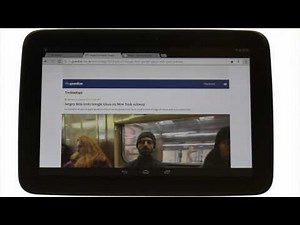 How to use multiple browser windows using your Samsung Google Nexus 10 | Android tablet tutorials