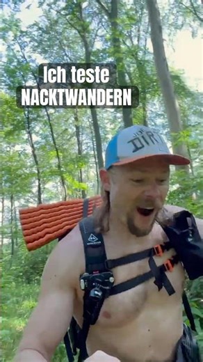 Nacktwandern - ein Selbstversuch #Nacktwandern #Affenschwanzbart #Harz
