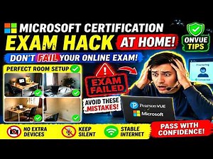 How to Give Microsoft Exam from Home 🏠 | Rules, Setup & Tips 2026 | घर से #microsoftexam कैसे दें?