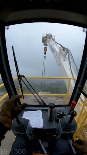 POV: First Day as a Crane Operator | Tower Crane Operator View #GoPro #CraneOperator #TowerCrane