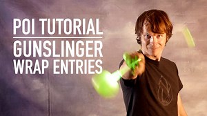 Poi gunslinger tutorial on the wrap entry for gunslingers! It's something that's pretty rare among even those of us poi spinners who do poi gunslingers: the wrap entry pioneered by Cryptic Firecat! Here I break down with this advanced poi tutorial how to do the wrap entry and why I'm such a huge fan of it. If you're looking to add more advanced poi tricks to your toolbox then I highly recommend this flourish! For more information on how to do poi gunslingers, check out my course on my learning s