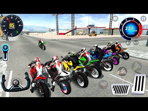Xtreme Motorbikes - KTM & KAWASAKI Racing Speed Bikes stunts Driving #1 - Android / IOS Gameplay