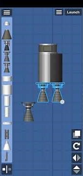 How to clip parts in Spaceflight Simulator 1.5 | SFS |