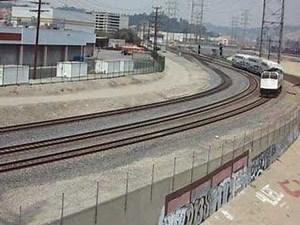 Metrolink SCAX 800 at National Train Day 5/10/08