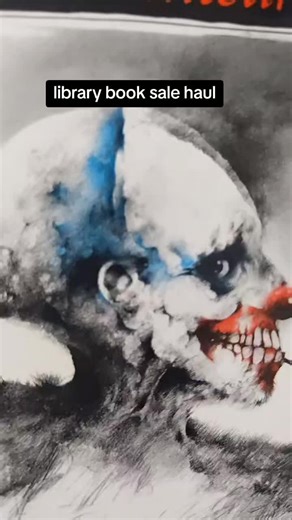 Library book sale haul! #booktok