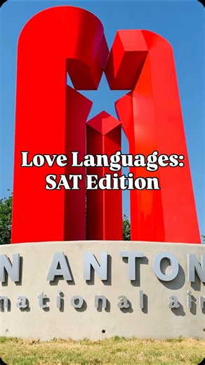 At SAT, we speak your travel love language. ✈️🩷 #FlySAT | San Antonio International Airport