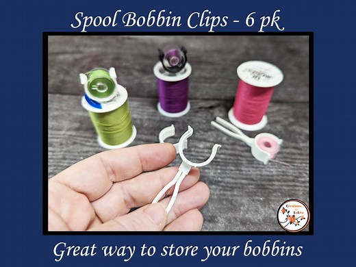 Bobbin Clips for Thread Spools: Sewing Room Organization - Etsy