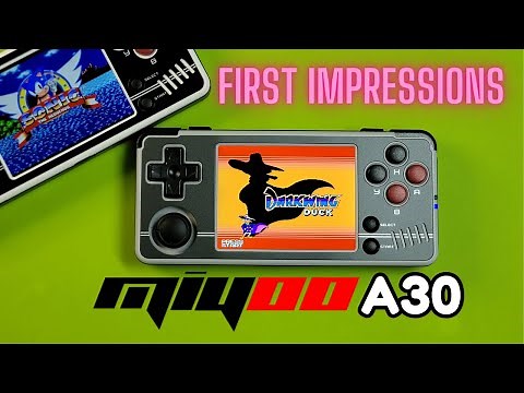 First Impression - Miyoo A30 Retro Handheld