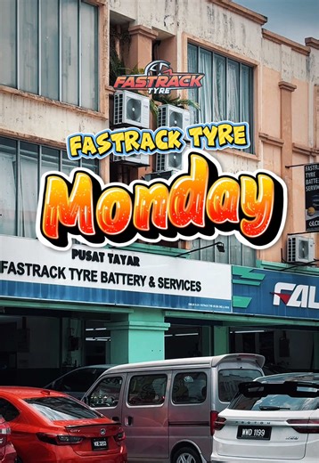 Happy monday semua ✨ | Kami di Fastrack Tyre menyediakan pelbagai jenis service untuk korang: ✅Service Kereta ✅Major Service ✅Service Aircond ✅Penukaran Tayar ✅Gearbox ✅Balancing & Alignment Macam macam lagi service kami tawarkan. kami ada 3 cawangan berdekatan anda! 📍Fastrack Tyre, Semenyih Sentral 📍Fastrack Tyre, Pelangi Semenyih 2 📍Fastrack Tyre, Prima Saujana Kajang 📍Fastrack Tyre, Pelangi Semenyih Promosi KAW KAW untuk korang-Workshop yang dipercayai lebih 15 tahun dan lebih 10,000 pela
