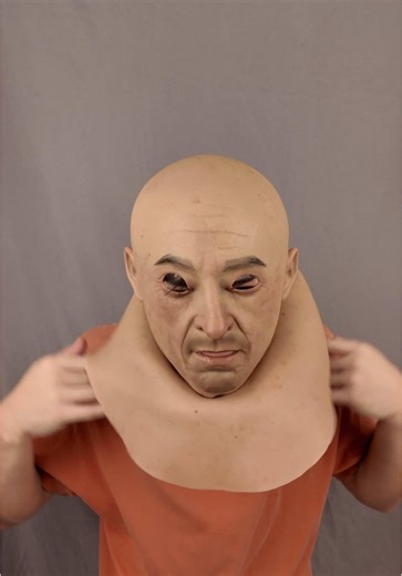 超仿真硅胶面具定制服务