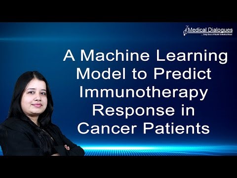 A machine learning model to predict immunotherapy response in cancer patients