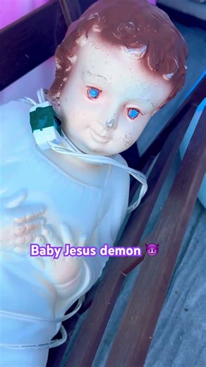 Baby Jesus nativity scene