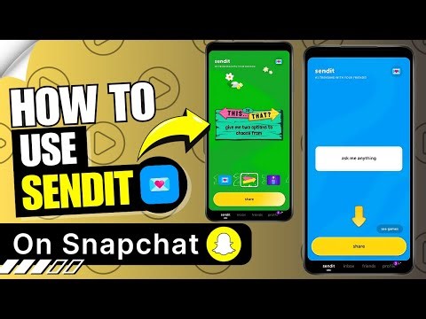 How Do U Use Sendit on Snapchat ✅