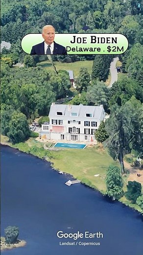 Joe Biden's house in Delaware worth $2 million. #joebiden #president #usa #donaldtrump