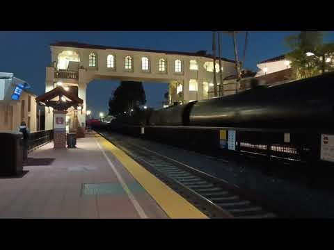 BNSF Freight Train Passes by Santa Ana Train Station 4/2/2026 ~ 7:47 PM