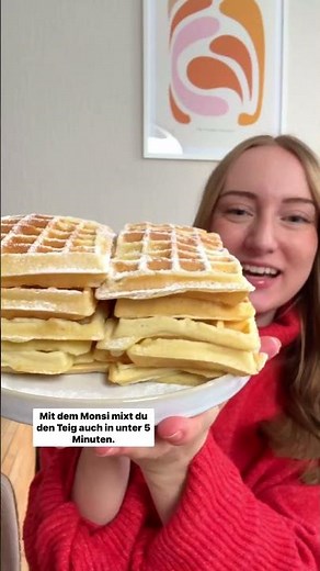 🧇 The best Belgian waffles! Ready in under 5 minutes 😍 | Monsieur Cuisine recipe
