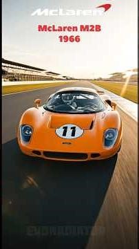 McLaren Evolution 1969 to 2025 | From M6GT to W1 #carevolution #luxurycars #shorts