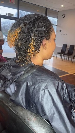 Whew! Lord knows im tired 😩 #hiikihair #fypシ #foryou #explore #hairtransformation #blowout #naturalhair #silkpress #haircut