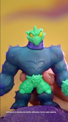 ¡La diversión más elástica! Conoce las nuevas figuras Heroes of Goo Jit Zu Meteor Madness