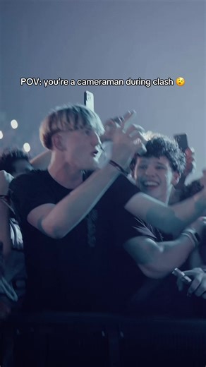 Cameraman's Perspective During Clash: A Close Encounter