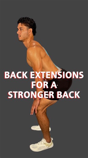 Got Disc Issues? Try This Controlled Flexion & Extension Move! Alright, let's keep it simple and effective. Here’s a go-to move for strengthening those spinal erectors—yes, those muscles in your back that are probably weaker than you think if you’re dealing with disc issues. Here’s the Move: 1. Start by Rolling Down: Slowly flex your spine and reach down, aiming to touch below your knees. 2. Extend the Spine: From here, lift your tailbone to extend your spine. Feel that stretch in your hamstring