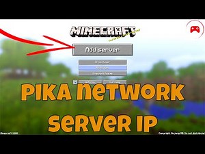 Minecraft Pika Network Server IP Address