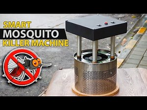 Smart Mosquito Killer Machine uses Mosquito's own Senses to Manipulate and Kill Them | Mechatronics
