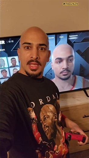 NBA 2k26 face scan 🔥💯 !! #nba2k26
