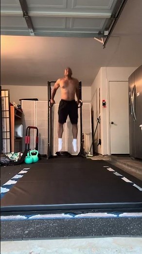 Build Explosive Power After 40 | Deep Squat Jump Challenge #fitover40 #gymnast