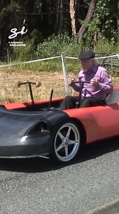 Built, not bought! A truly manual car...🤯🚗 I 🎥: YT - @HumanCar #manual #cars #transmission | Supercar Blondie