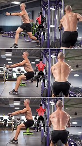 48K views · 2.4K reactions | Standing cable row variations TOP:...