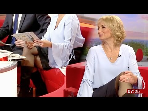 Louise Minchin | Stockings + Boots!!!
