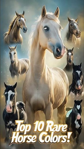 Rare Horse Coat Colors You've never Seen