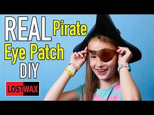 Pirate Eyepatch Downloadable PDF Pattern
