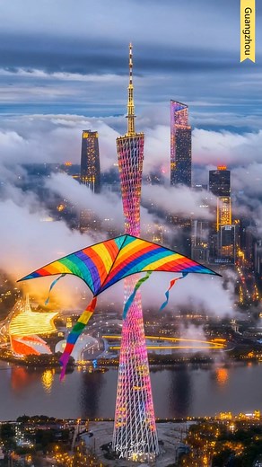 7.1K views · 28 reactions | Guangzhou’s Landmark: A Slim Tower...