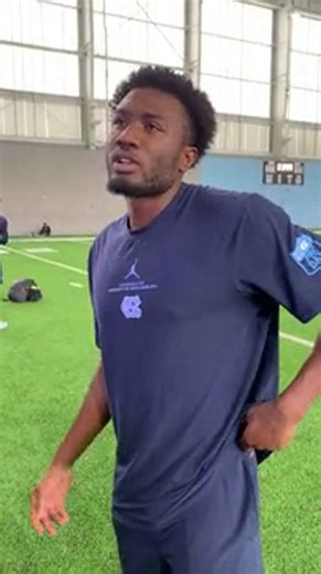 UNC CB Marcus Allen discusses Monday's pro day