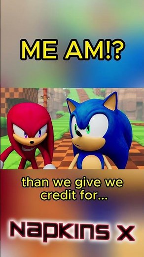 ME AM!? (Sonic & Knuckles meme)