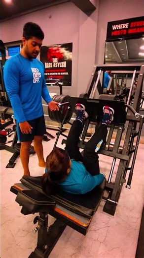 Heavy weight leg press workout with full focus 💪💪
