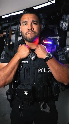Police Officers Always Hold Their Vests - Here’s Why!