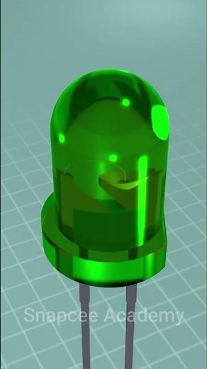 How Does an LED Work? | Science Behind LED Bulbs 💡 #snapceeacademy