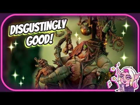 Festus the Leechlord Is DISGUSTINGLY Good 💚 | Warhammer AoS Miniature Review 🎨