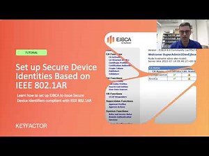 Set up EJBCA to Issue Secure Device Identities Based on IEEE 802.1AR