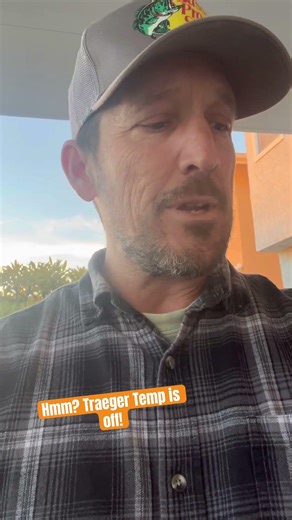 Traeger Temp. Probe Off! #traegergrills #traeger #food #temperature #bbq