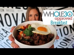 Whole 30 Breakfast Recipe - Day 1