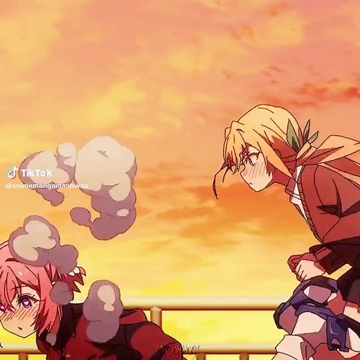 Shizuka Anime Kiss Scenes in The 100 Girlfriends Who Love You